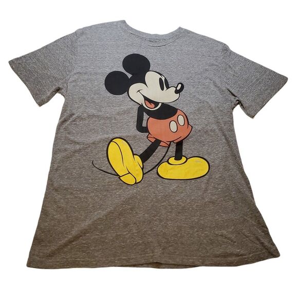 Mickey Mouse Disney T-Shirt Mens Large Gray Short Sleeve Graphic 42/44 - Picture 3 of 6